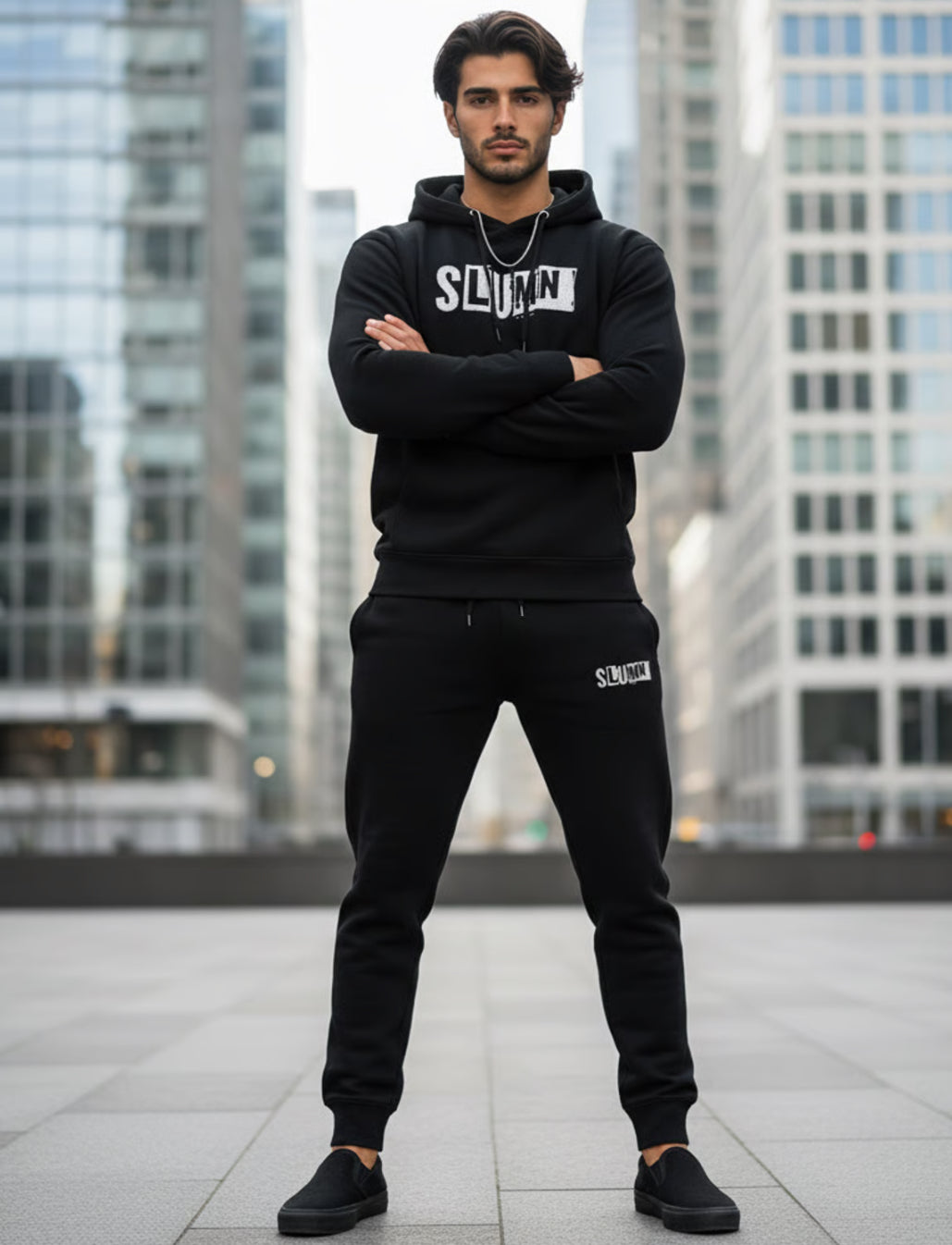 SLUMn 2 Embroidered Sweat Suit