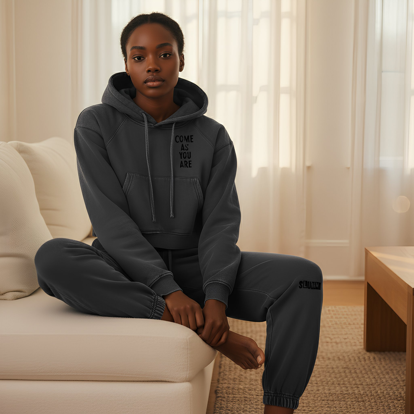 SLUMn Snow Washed Women's Sweat Suit