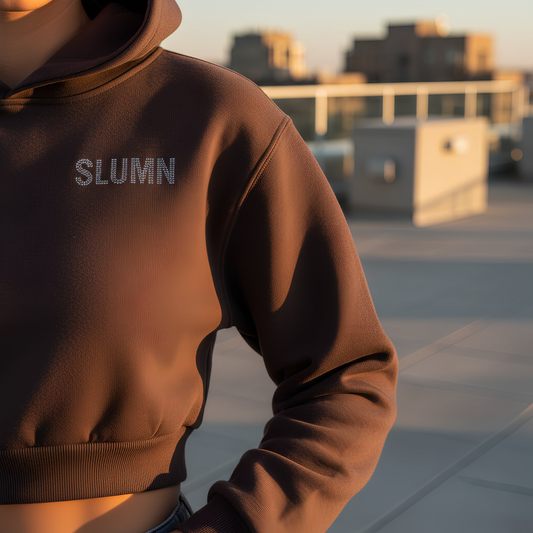 SLUMn Essential Cropped Hoodie