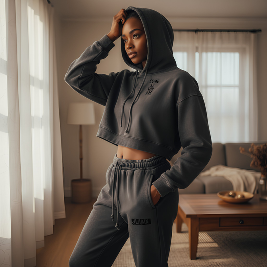 SLUMn Snow Washed Women's Sweat Suit