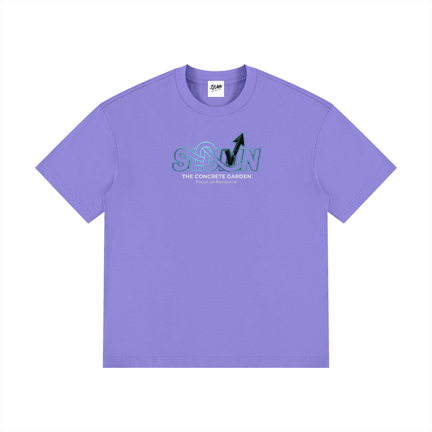 SLUMn  Drop Shoulder Cotton T-Shirt