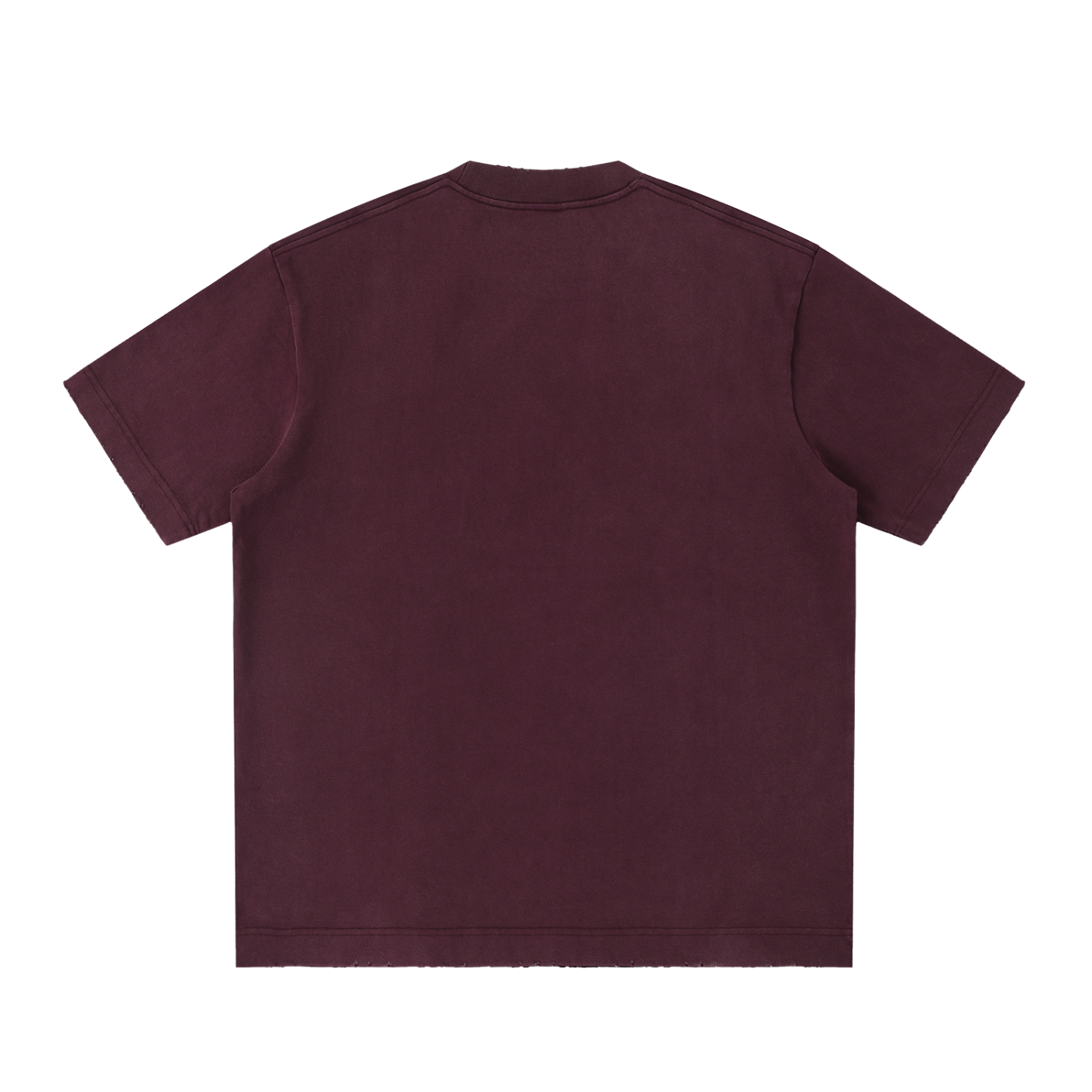 SLUMn Drip Heavyweight Vintage Wash Frayed Tee
