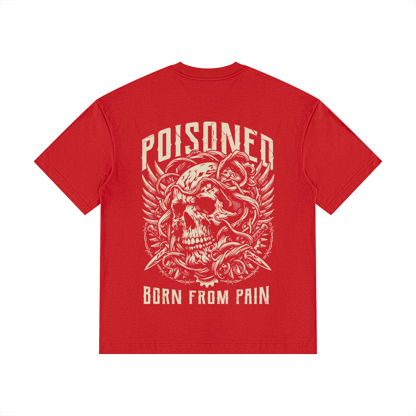 SLUMn Poisoned  Drop Shoulder Cotton T-Shirt