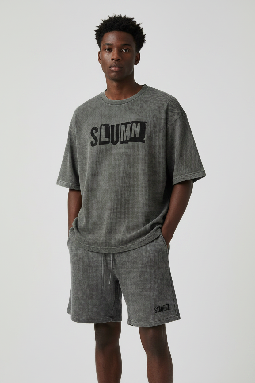 SLUMn Waffle Knit Set