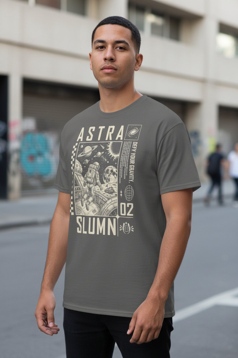 SLUMn ASTRO Classic Tee – 100% Cotton Unisex