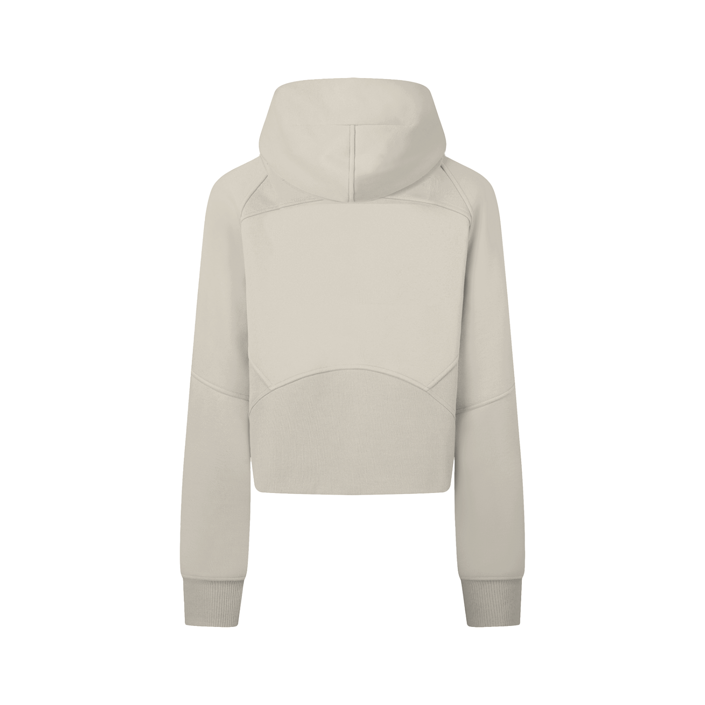 SLUMn Cropped Zip-Through Hoodie