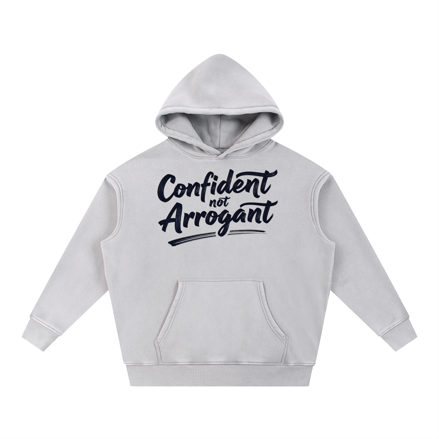 Snow Wash Fleece Oversize Hoodie