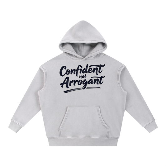 Snow Wash Fleece Oversize Hoodie