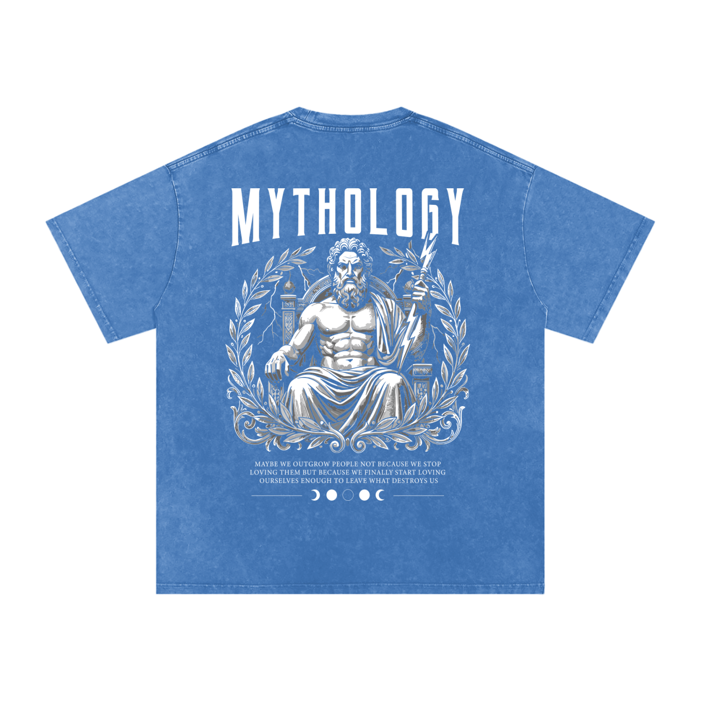 SLUMn Mythology Snow Washed Oversized T-Shirt