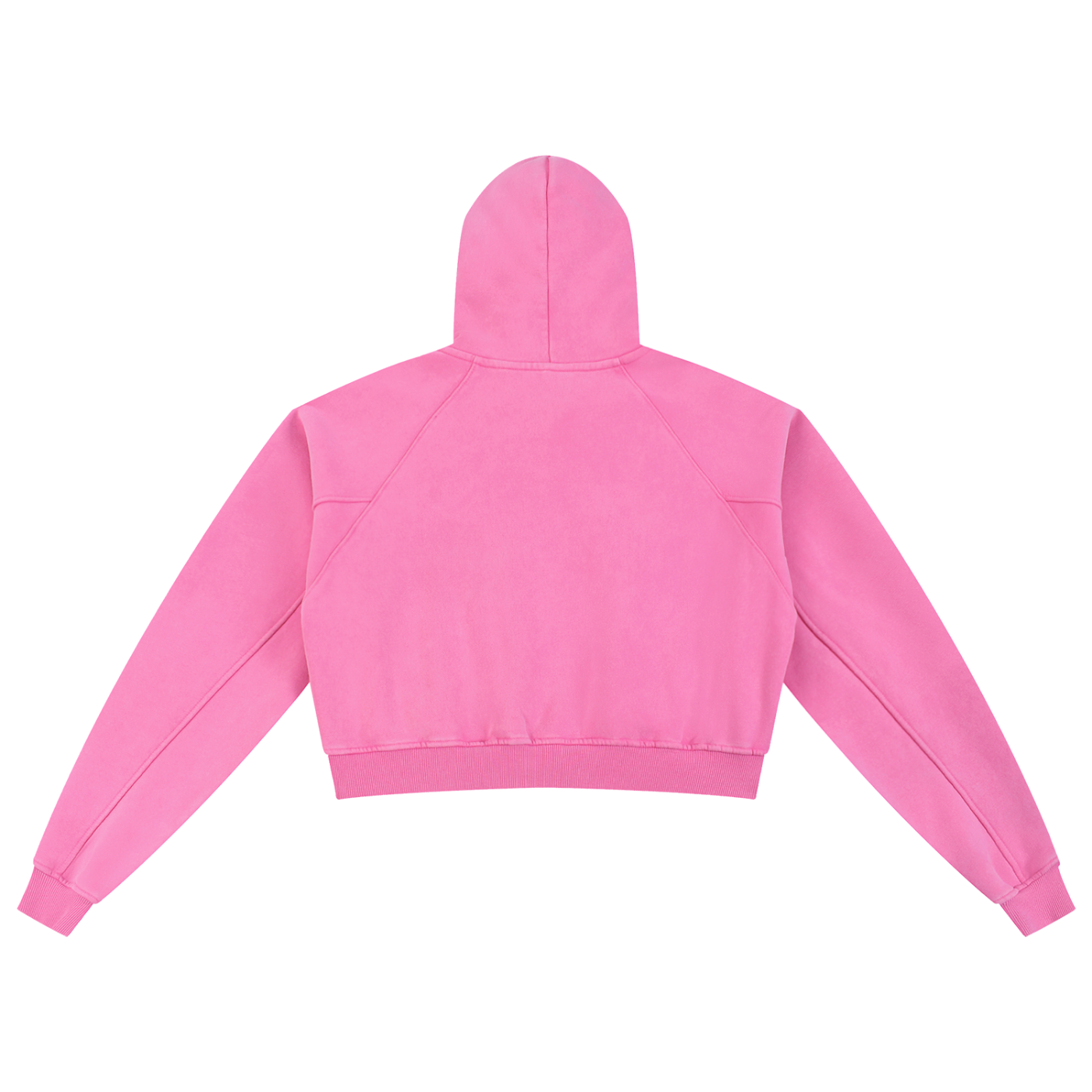 SLUMn Love Snow Washed Cropped Hoodie
