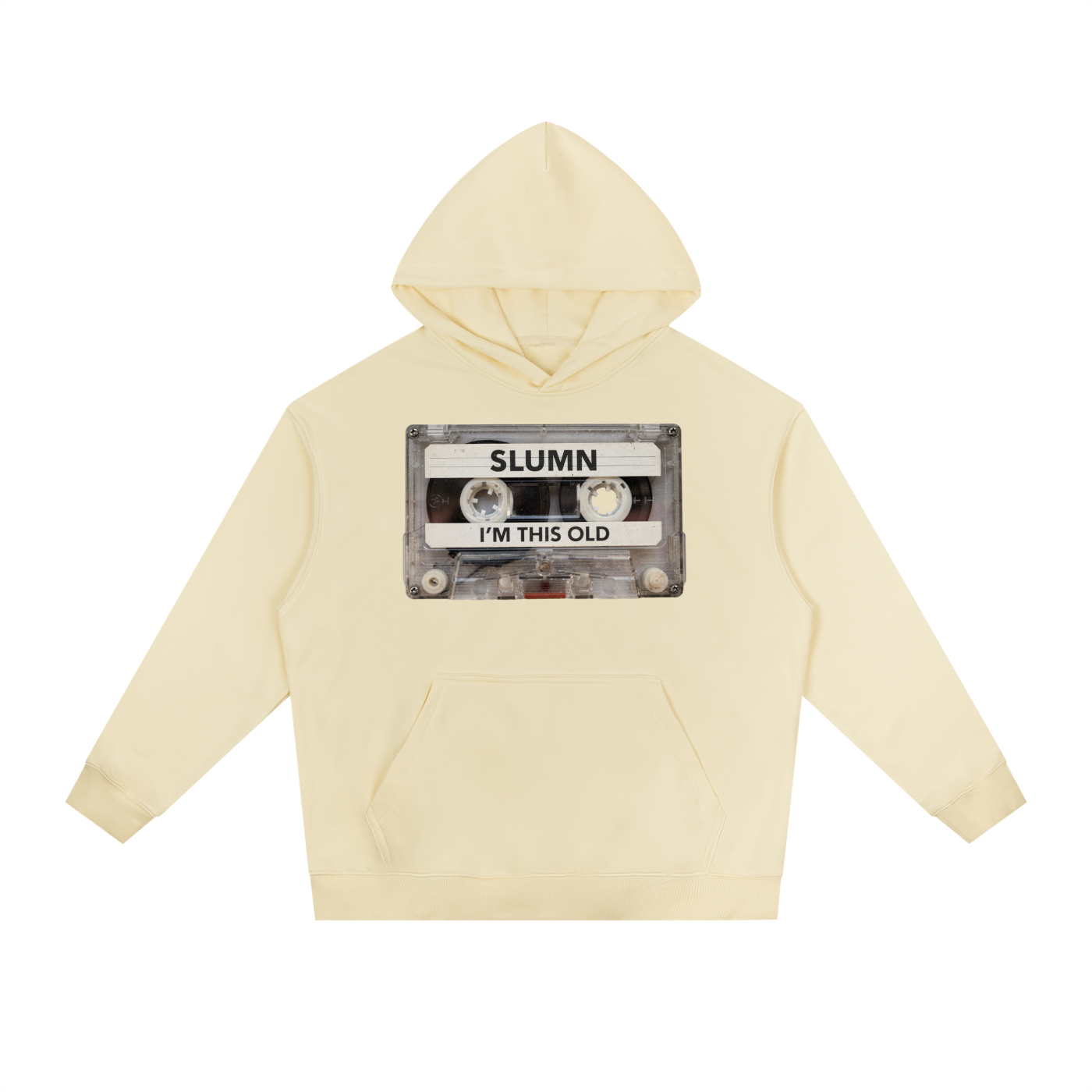 SLUMn Cassette Heavyweight Drop-Shoulder Hoodie