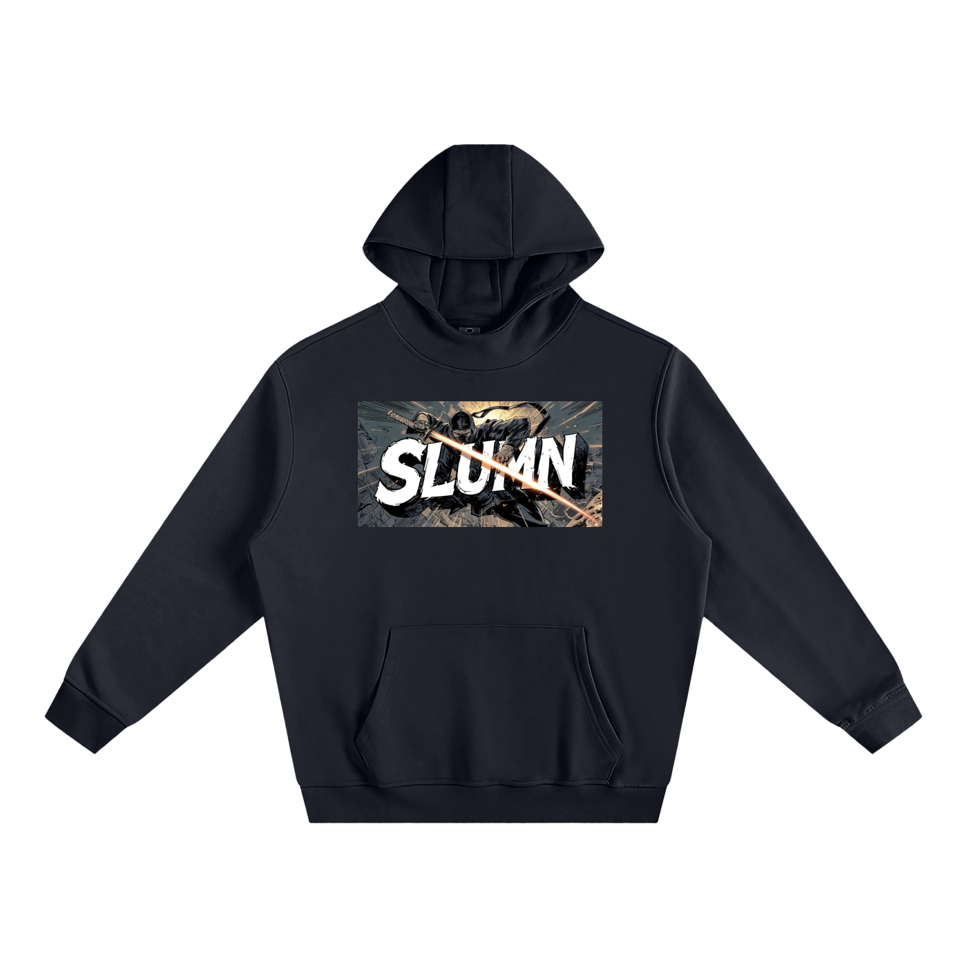 Fleeced High Neck Hoodie