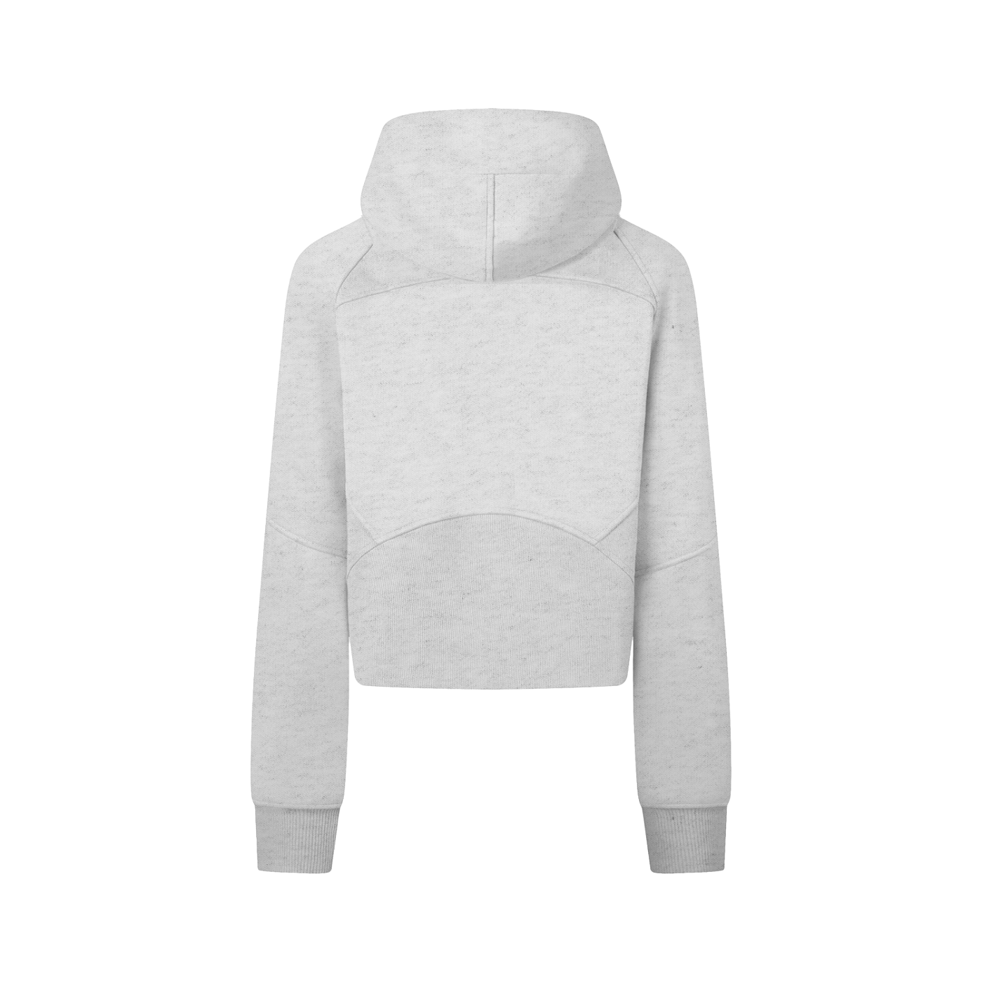 SLUMn Cropped Zip-Through Hoodie