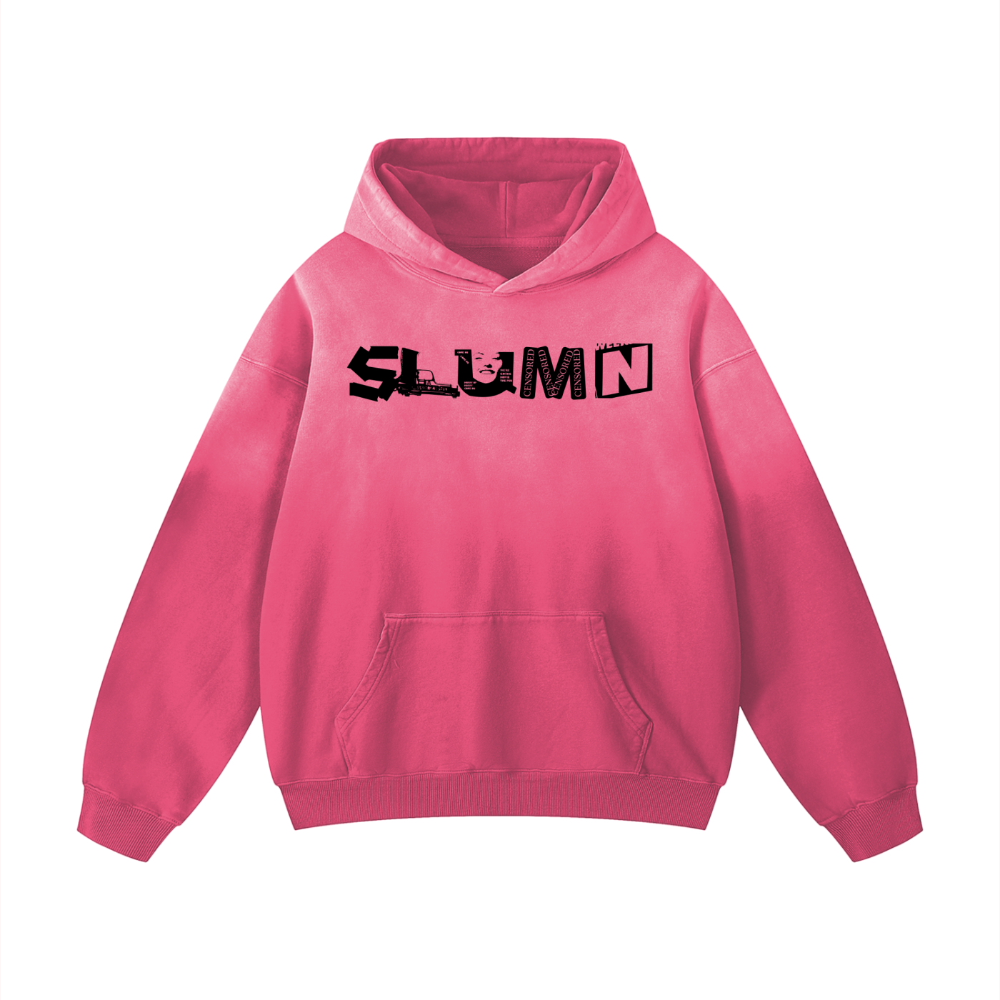 SLUMN Heavyweight Sunfade Oversized Hoodie