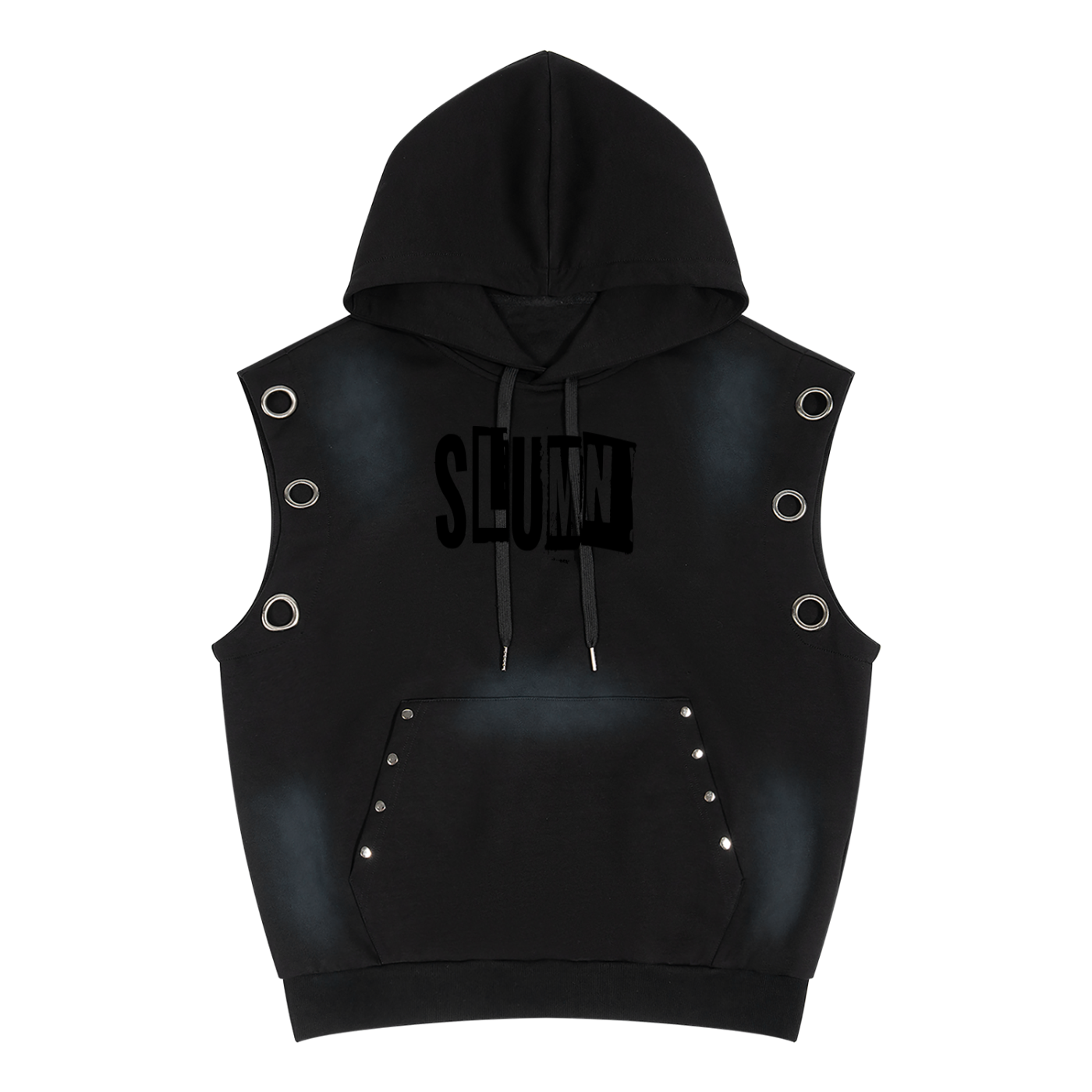 SLUMn  Vintage Wash Sleeveless Hoodie