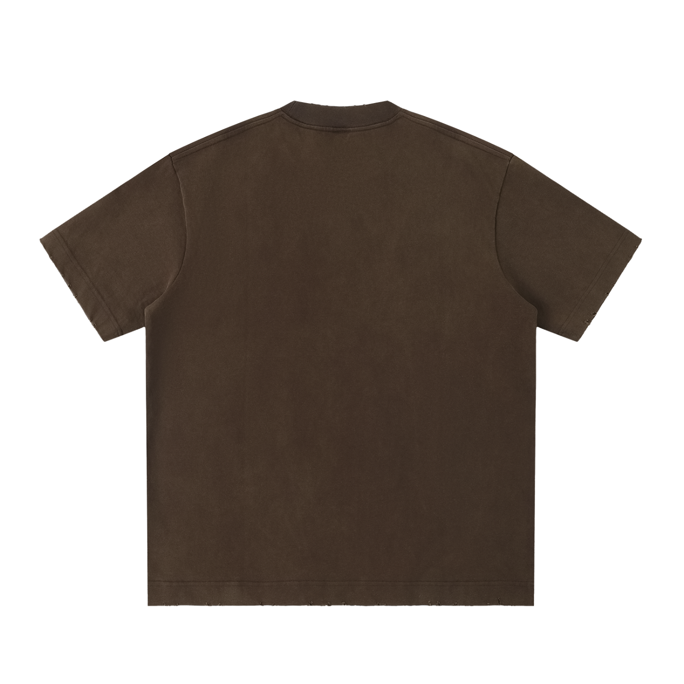 SLUMn Drip Heavyweight Vintage Wash Frayed Tee