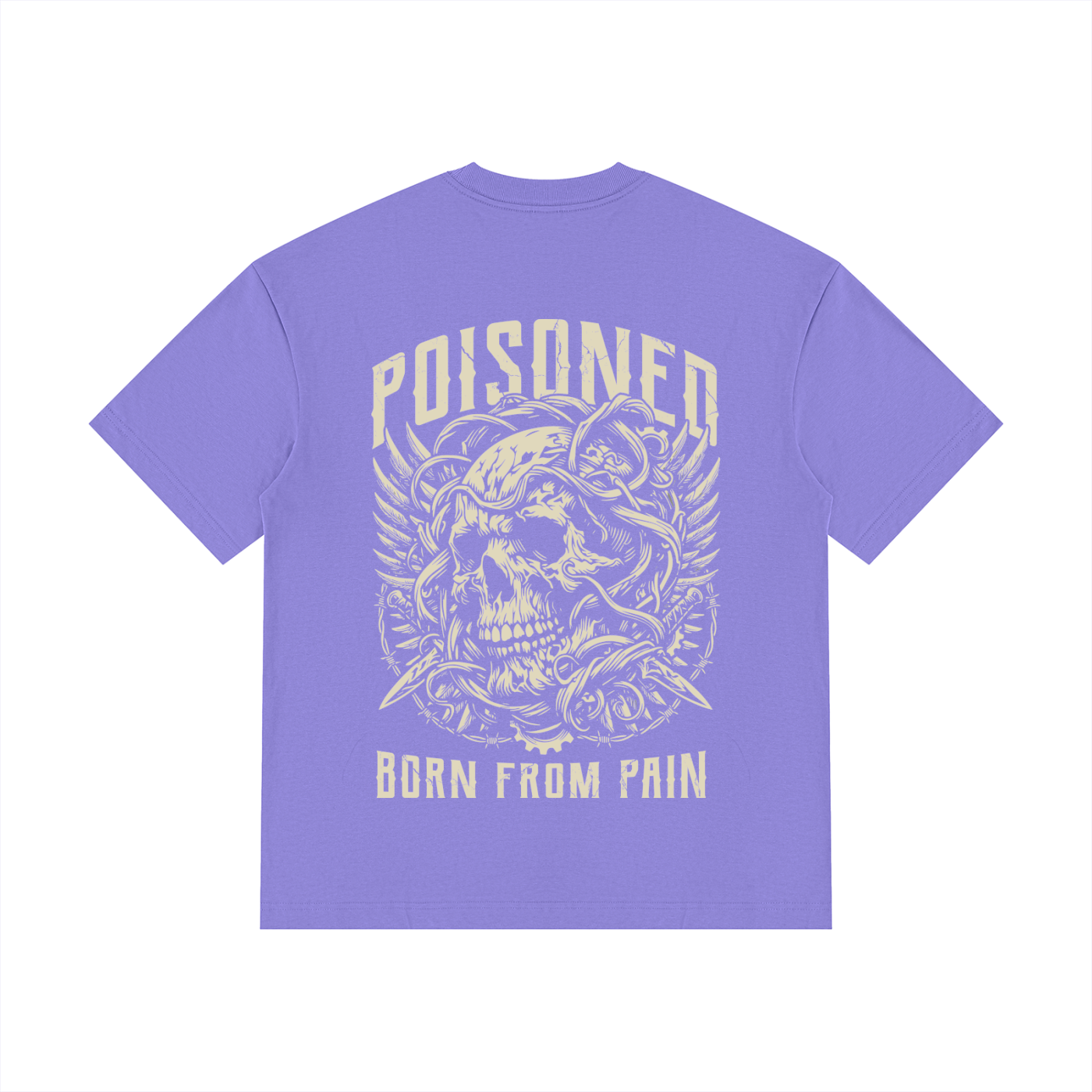 SLUMn Poisoned  Drop Shoulder Cotton T-Shirt