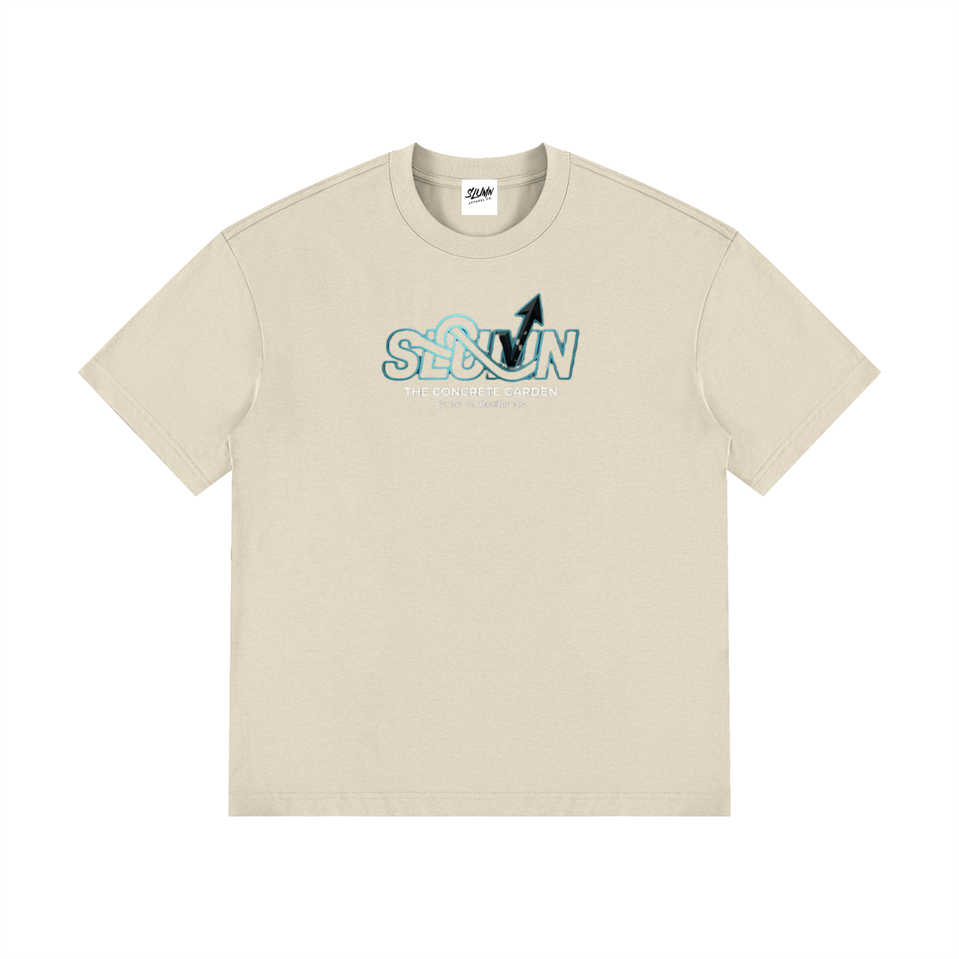 SLUMn  Drop Shoulder Cotton T-Shirt