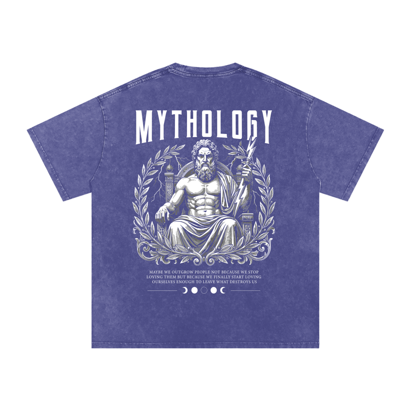 SLUMn Mythology Snow Washed Oversized T-Shirt