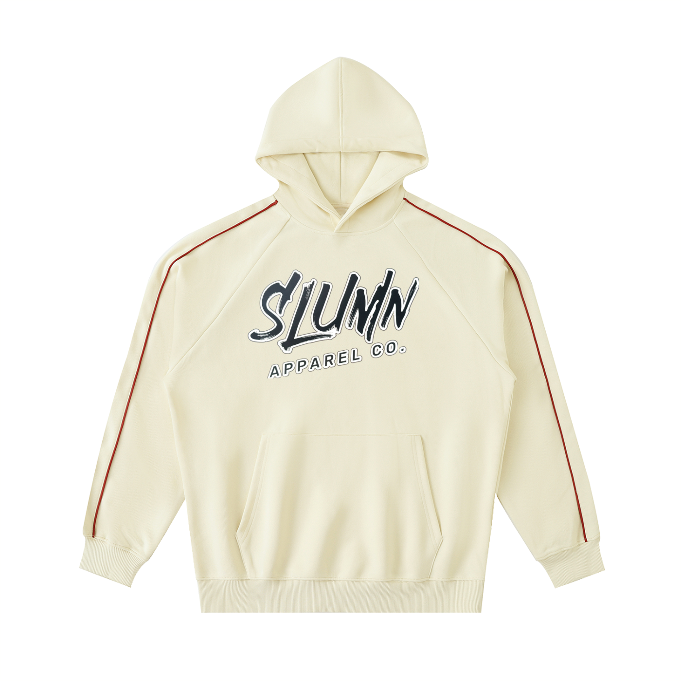 SLUMn Contrast Piping  Hoodie
