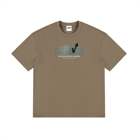 SLUMn  Drop Shoulder Cotton T-Shirt