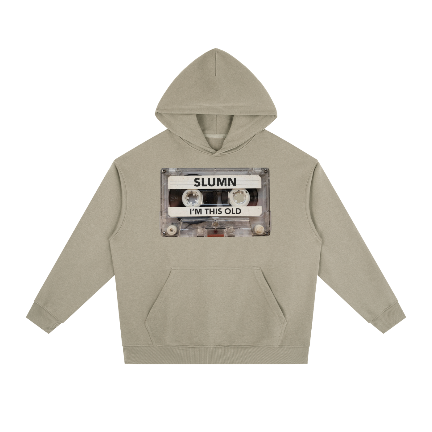 SLUMn Cassette Heavyweight Drop-Shoulder Hoodie