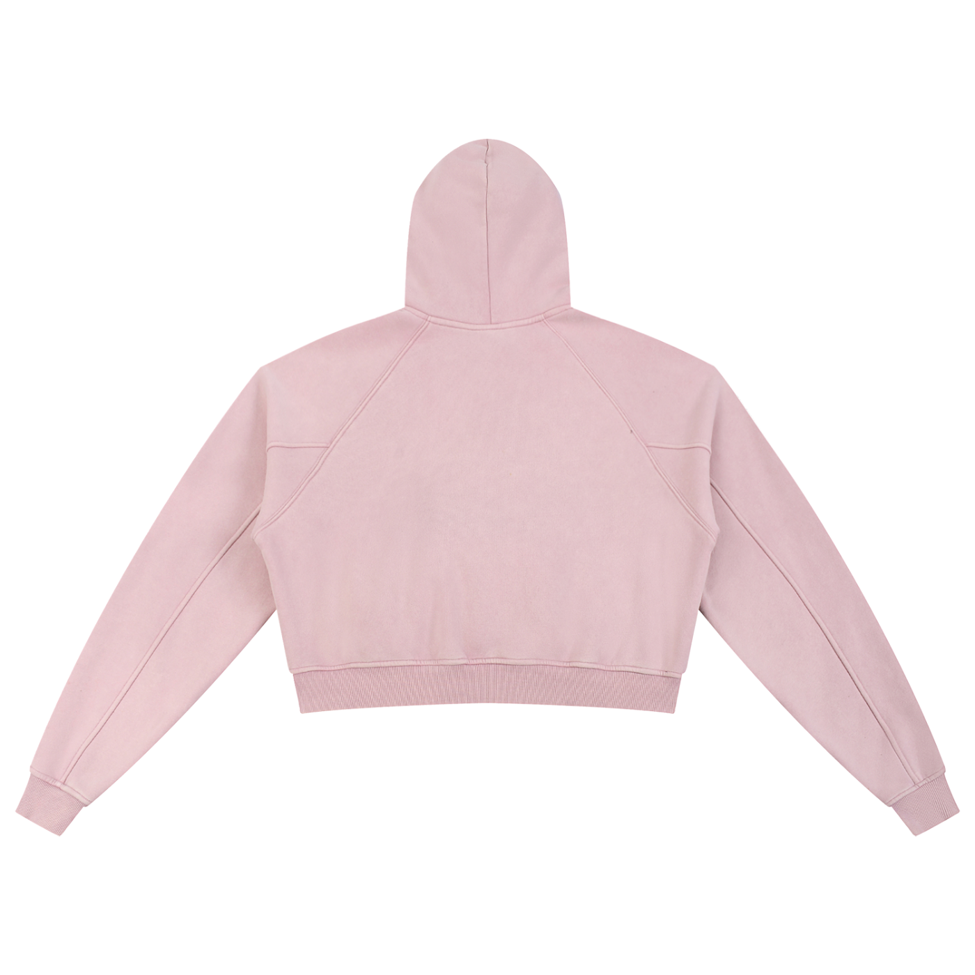 SLUMn Love Snow Washed Cropped Hoodie