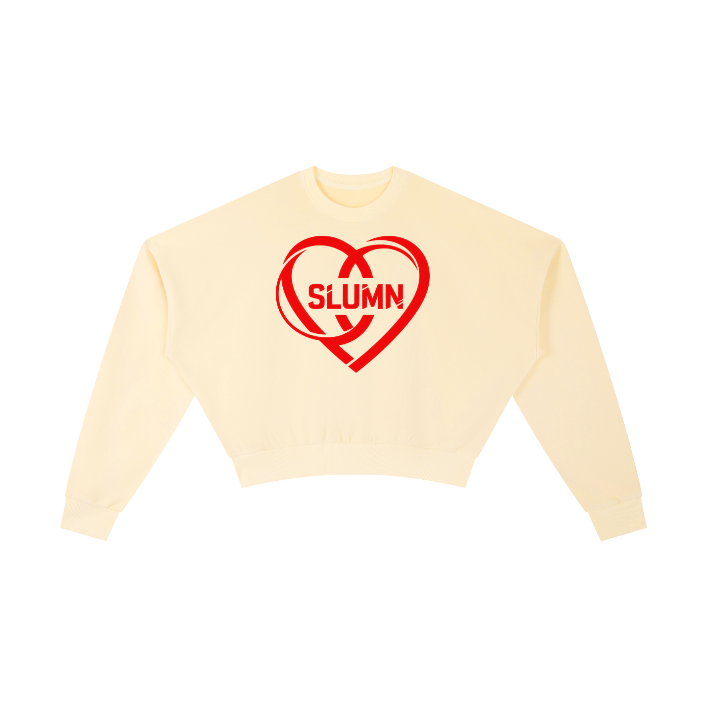 Vintage Washed Cropped Sweatshirt