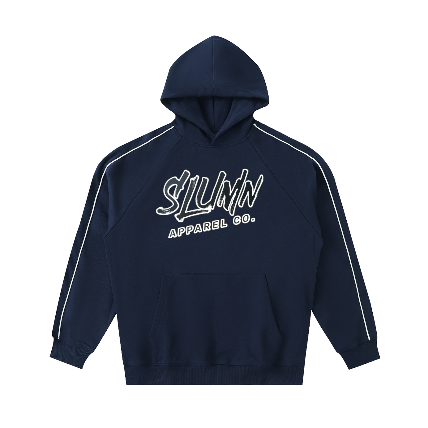 SLUMn Contrast Piping  Hoodie