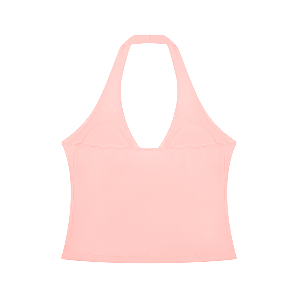 SLUMn Ruched Halter Yoga Crop Tank Top