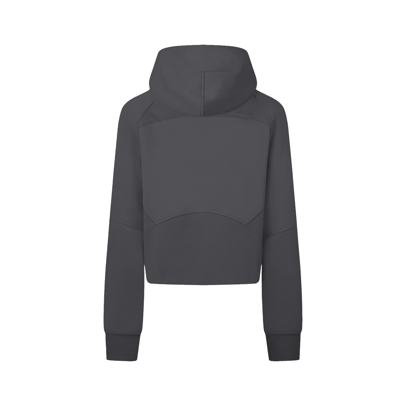 SLUMn Cropped Zip-Through Hoodie