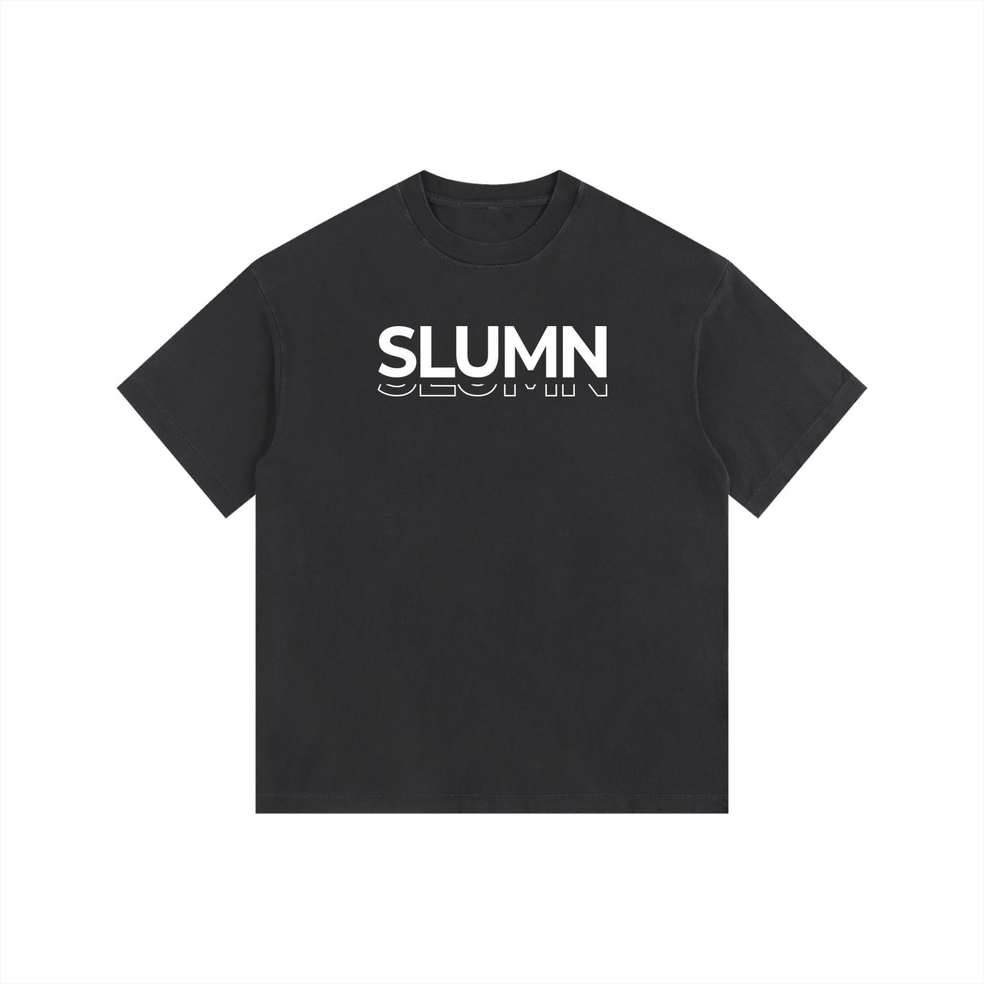 SLUMn Roots in Concrete Vintage Washed Oversized Cotton T-Shirt