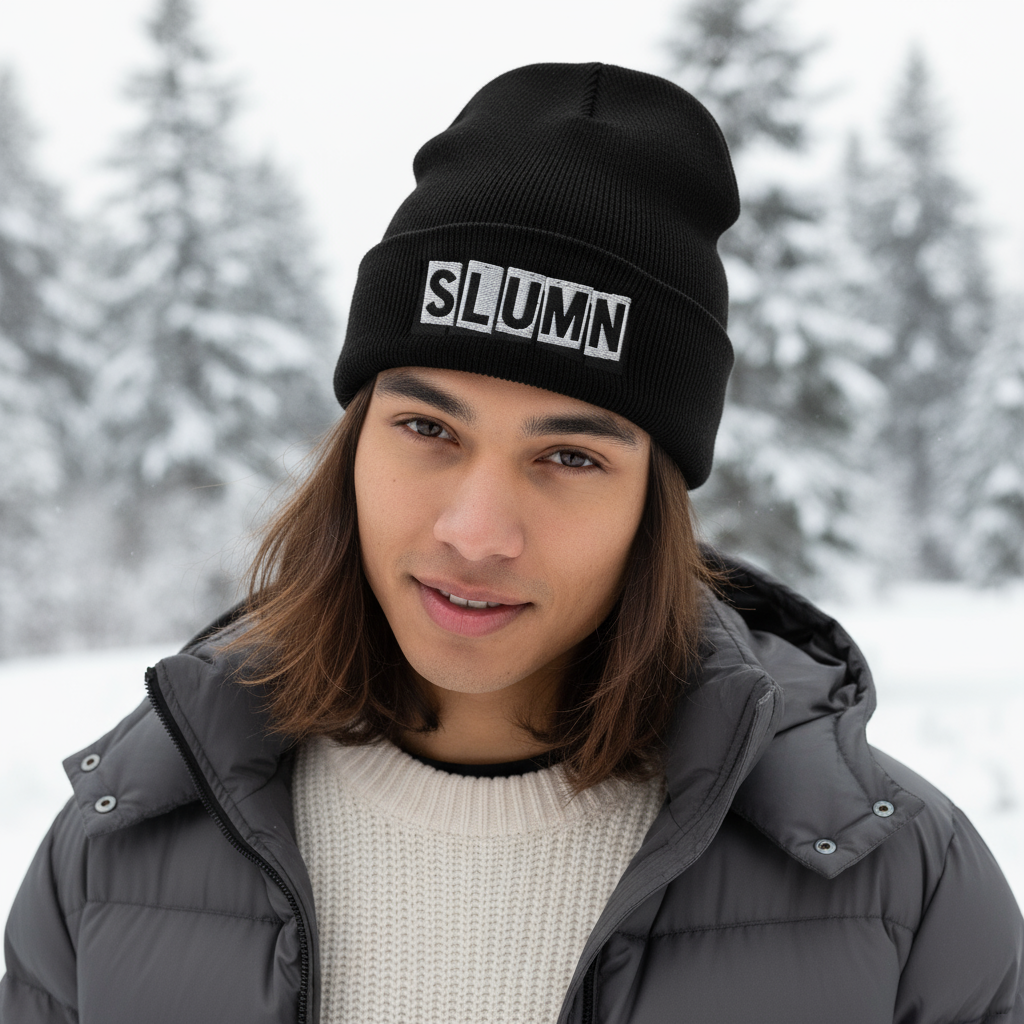 SLUMn Embroidered Beanie
