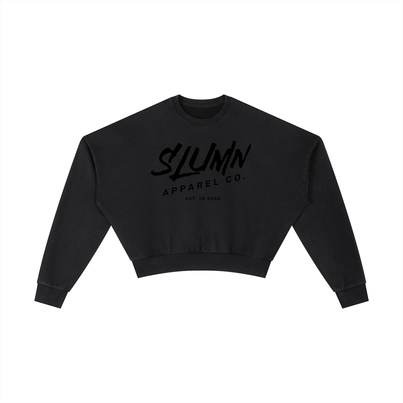 SLUMN shopping Vintage Washed Heavyweight Cropped Sweatshirt