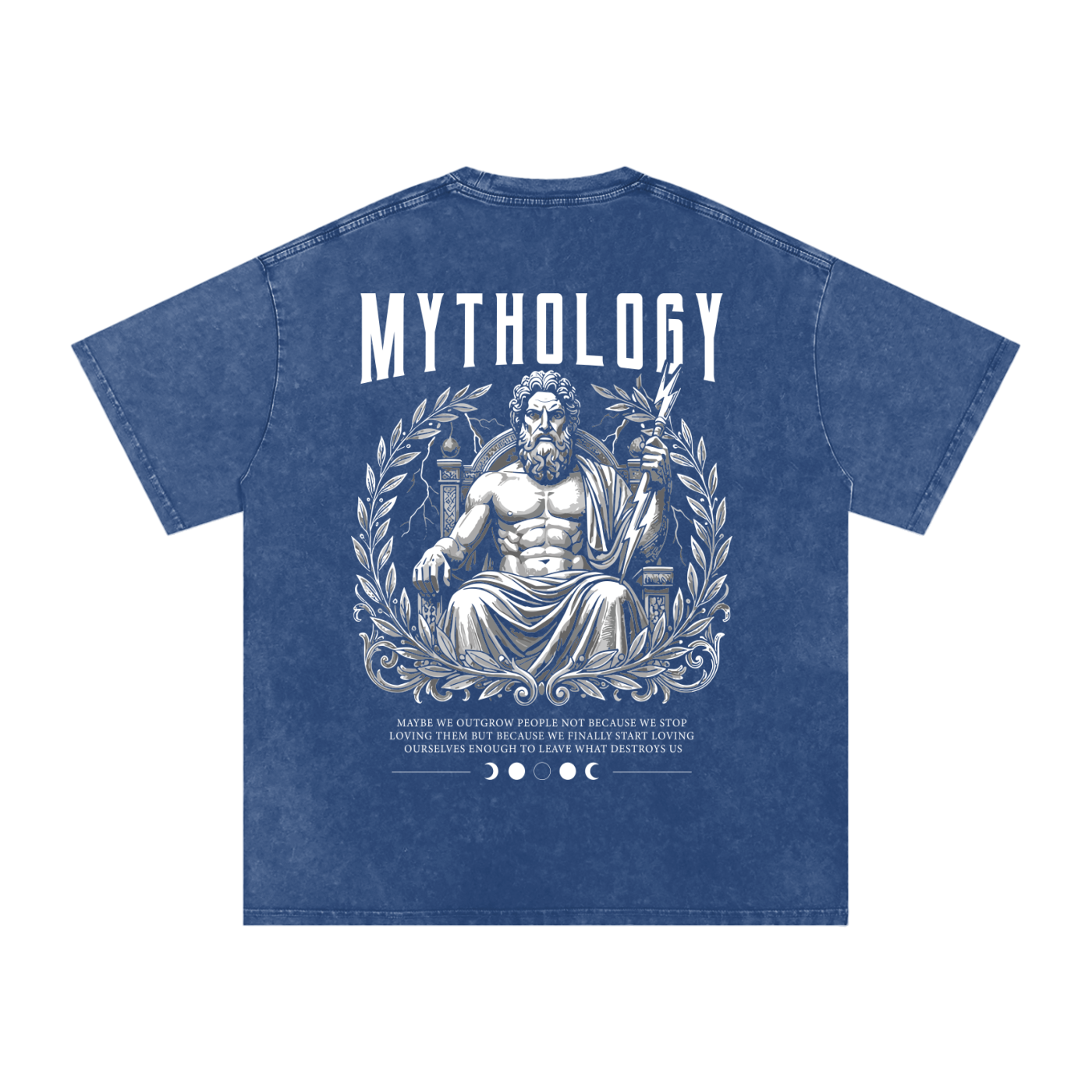 SLUMn Mythology Snow Washed Oversized T-Shirt