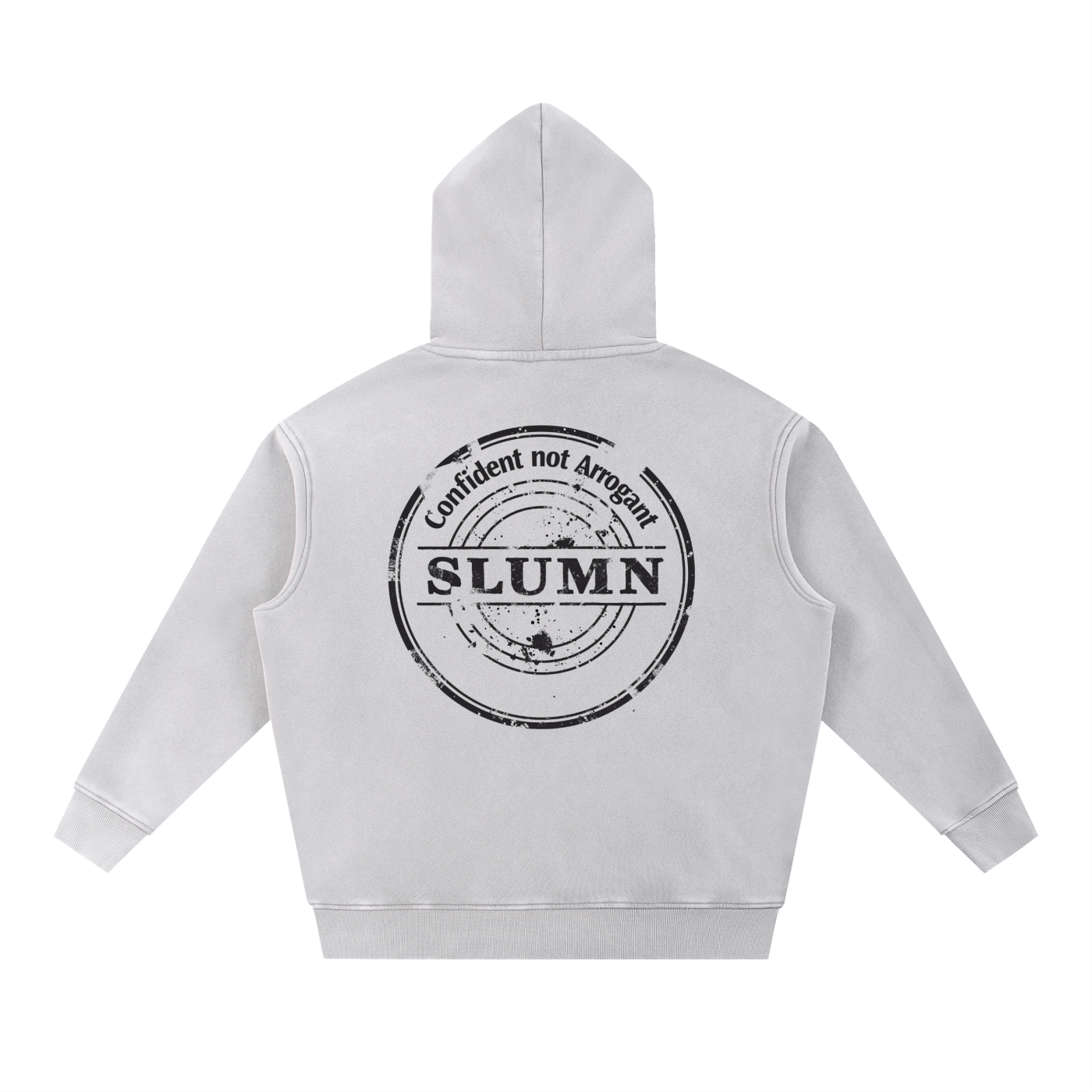 Snow Wash Fleece Oversize Hoodie