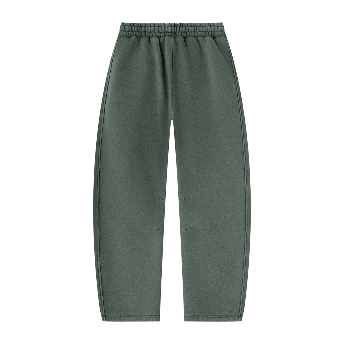 SLUMn FHB Vintage Wash Barrel-Leg Fleece Sweatpants