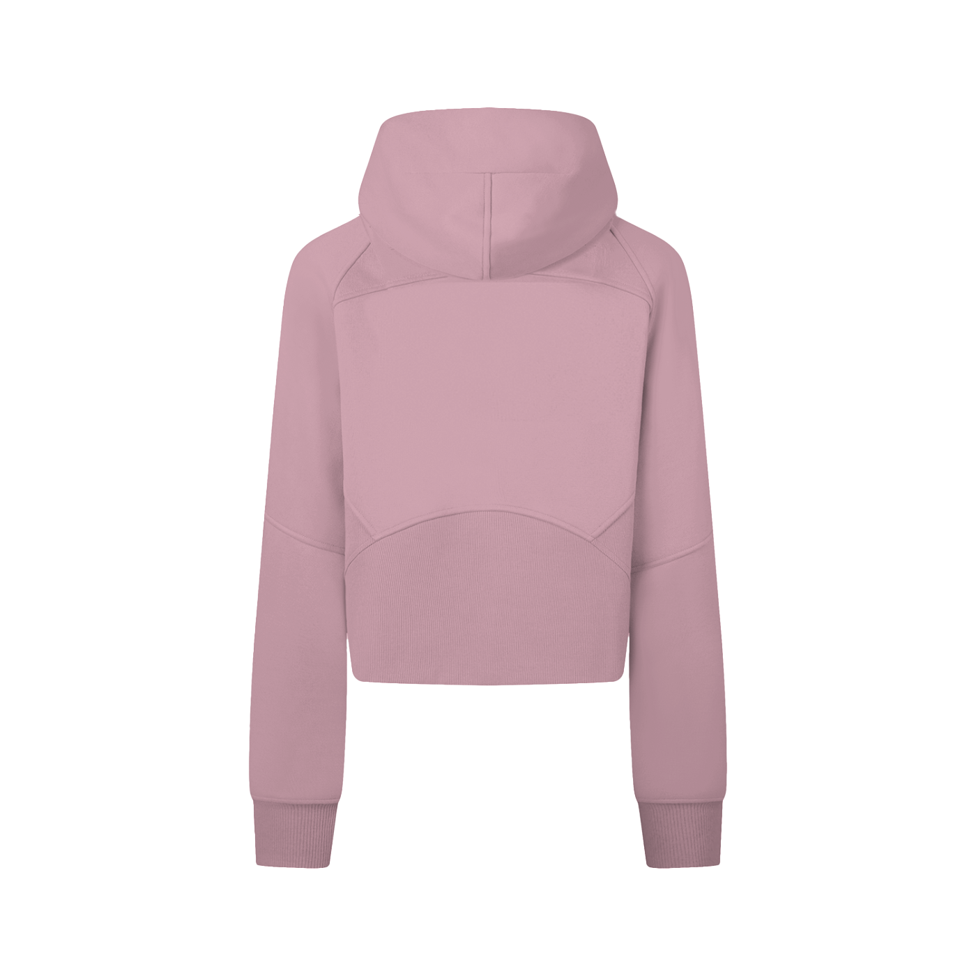 SLUMn Cropped Zip-Through Hoodie