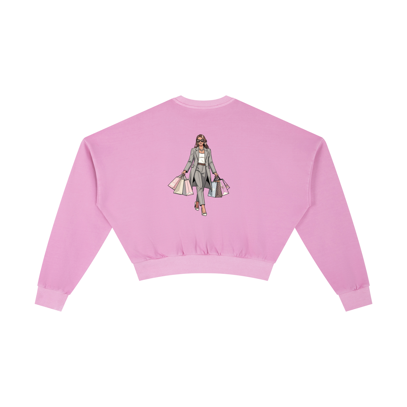 SLUMN shopping Vintage Washed Heavyweight Cropped Sweatshirt