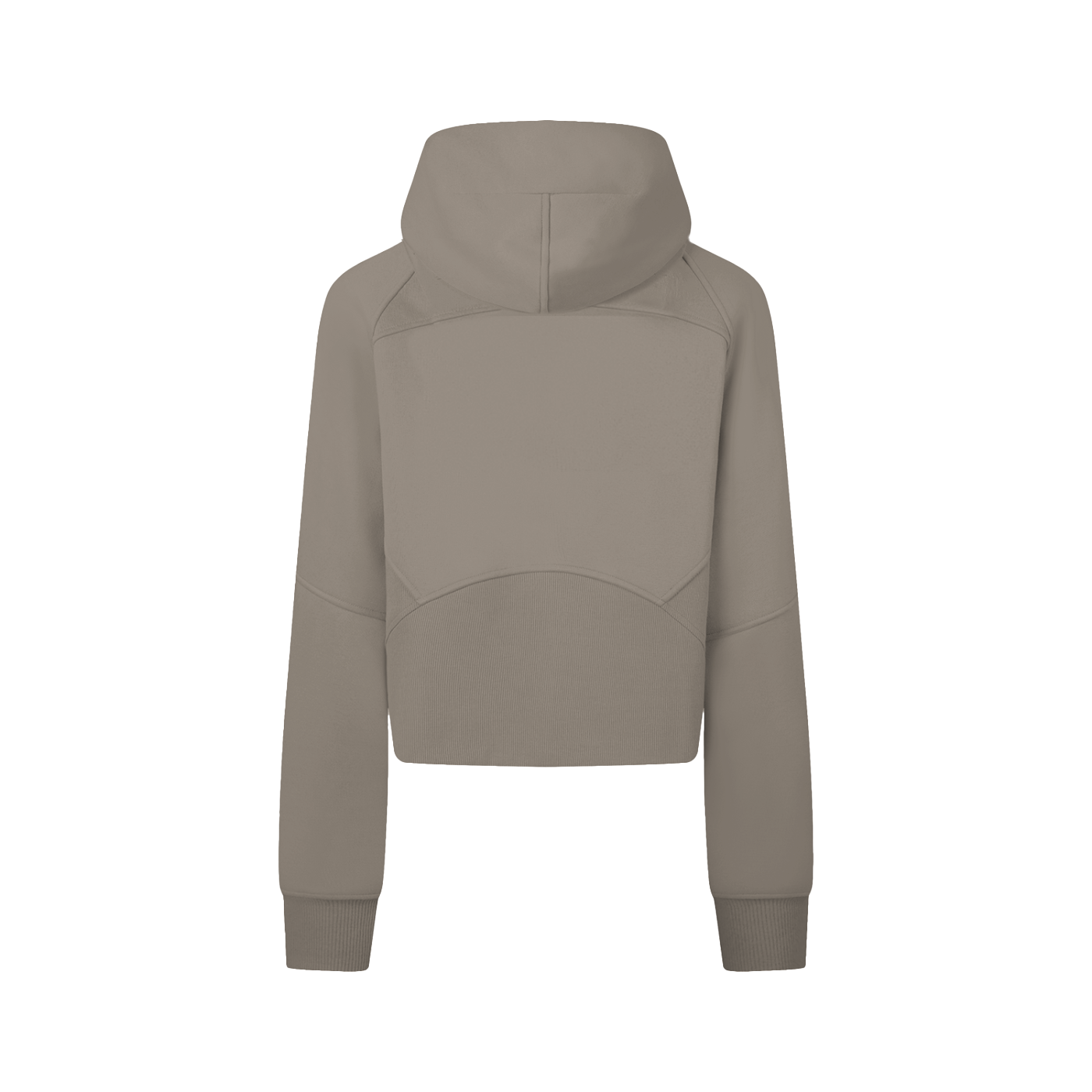 SLUMn Cropped Zip-Through Hoodie
