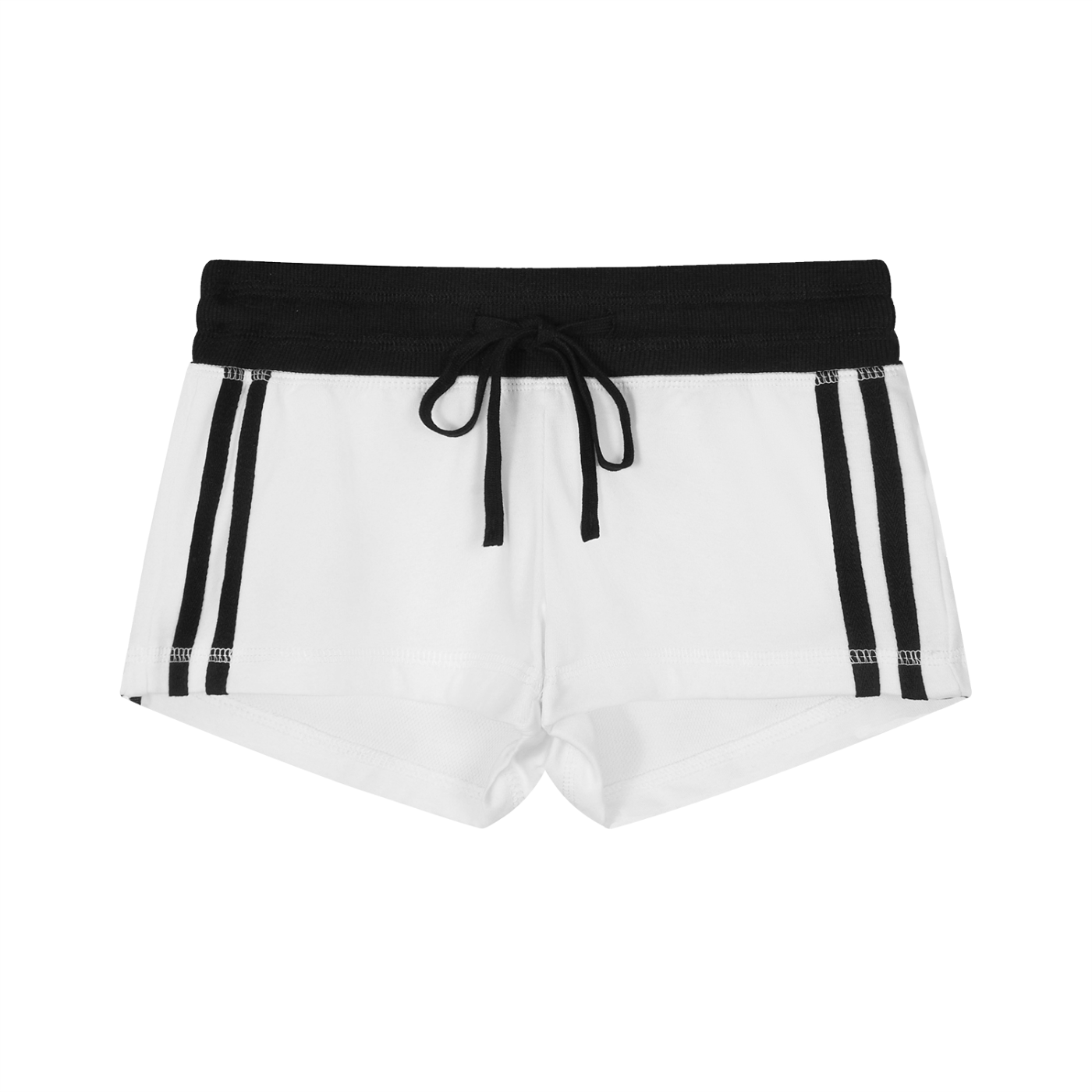 SLUMn Women's Contrast Stripe Track Shorts