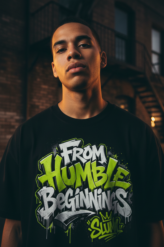 SLUMn 'From Humble Beginnings' Oversized Tee