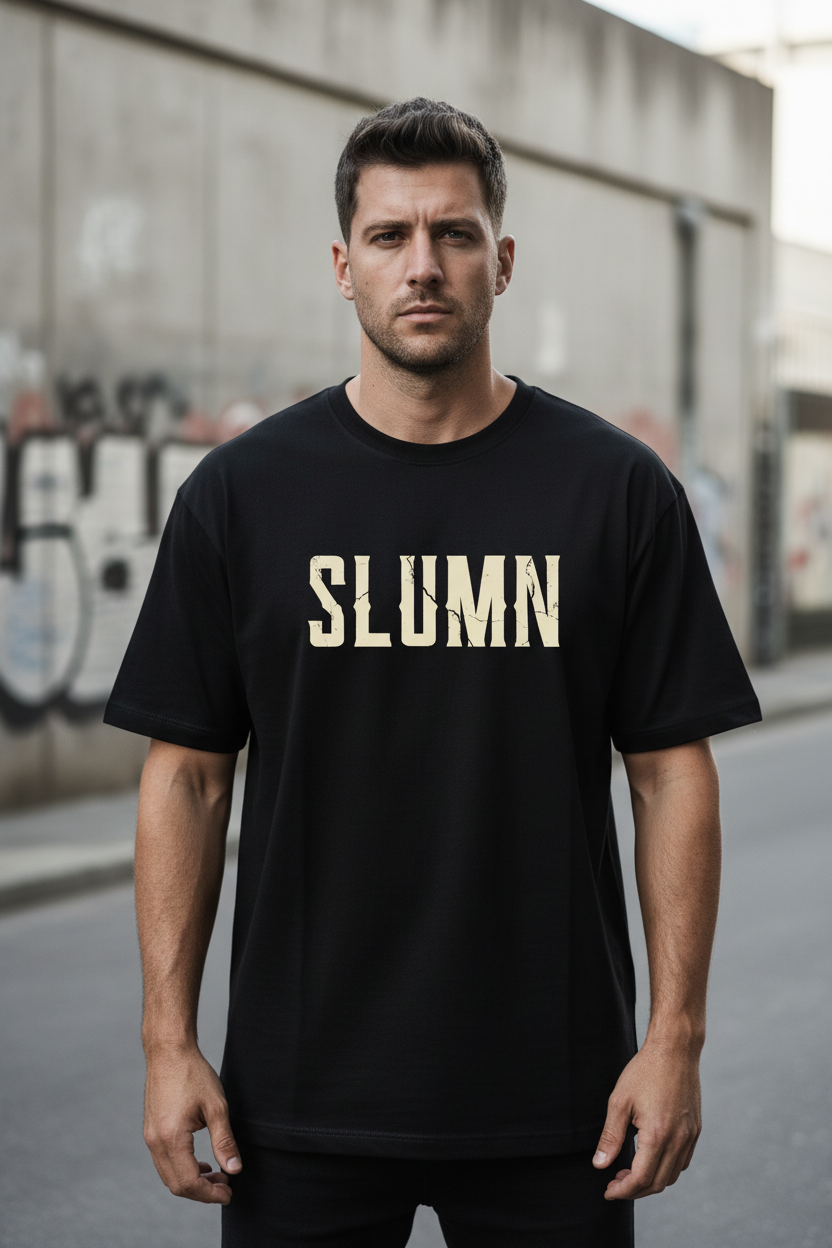 SLUMn Poisoned  Drop Shoulder Cotton T-Shirt