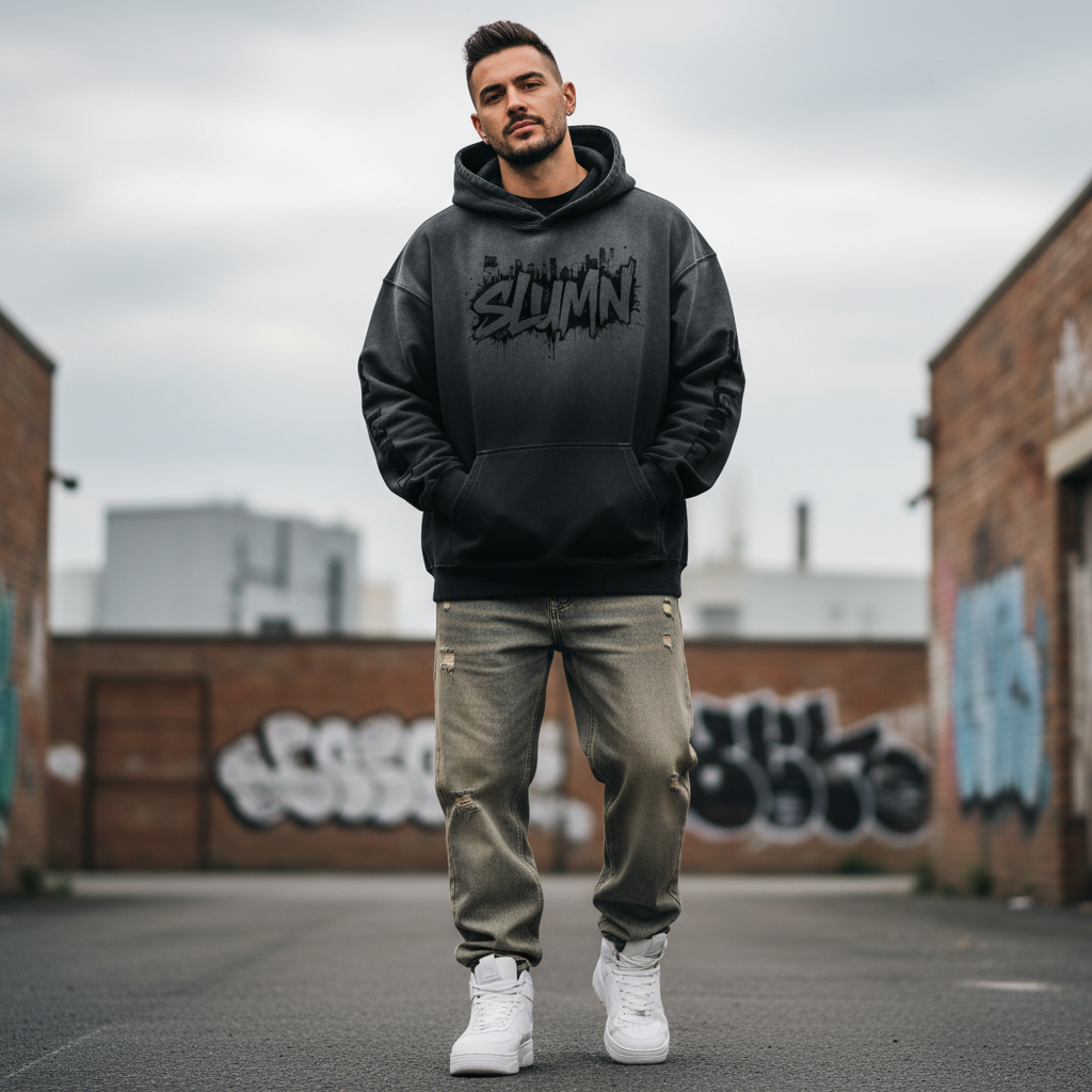 Heavyweight Sunfade Oversized Hoodie