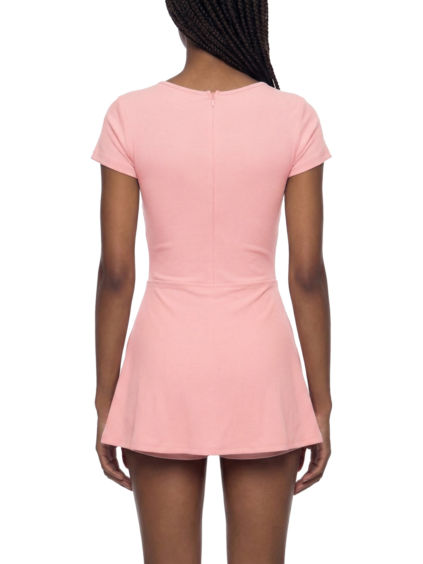 Women's Cape Tie-Waist Romper