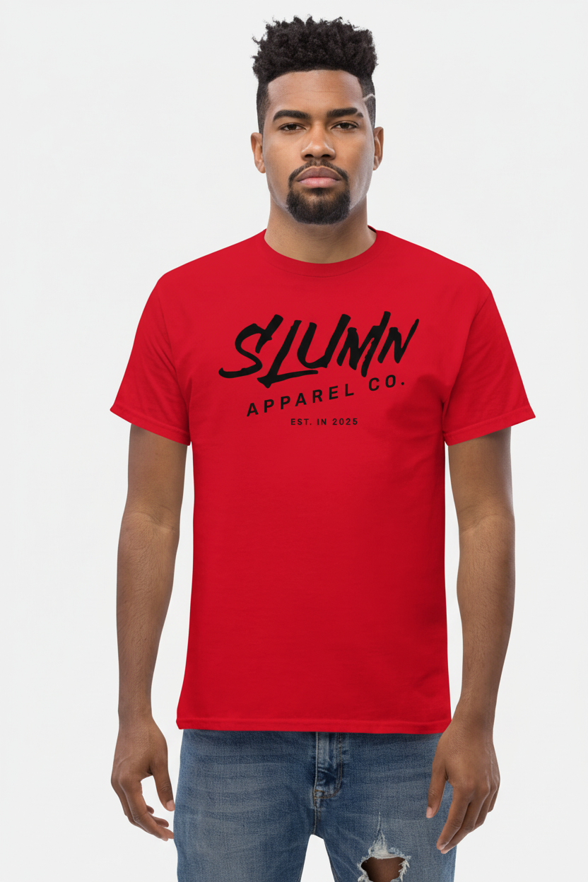 SLUMn Unisex classic tee professional studio mockup