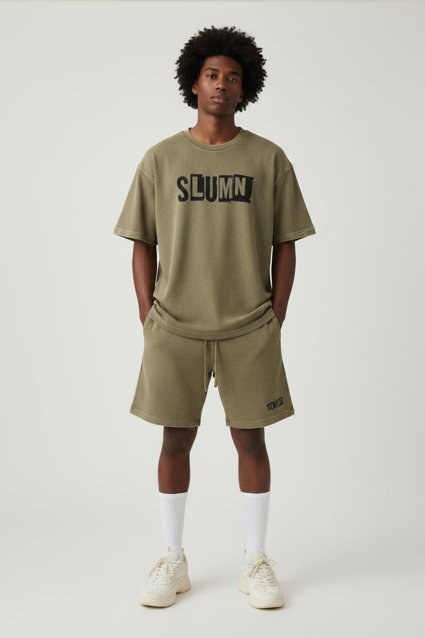 SLUMn Waffle Knit Set