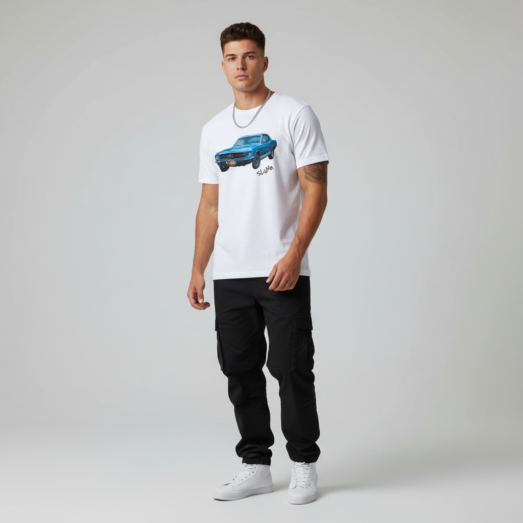 SLUMn Muscle Car Unisex t-shirt