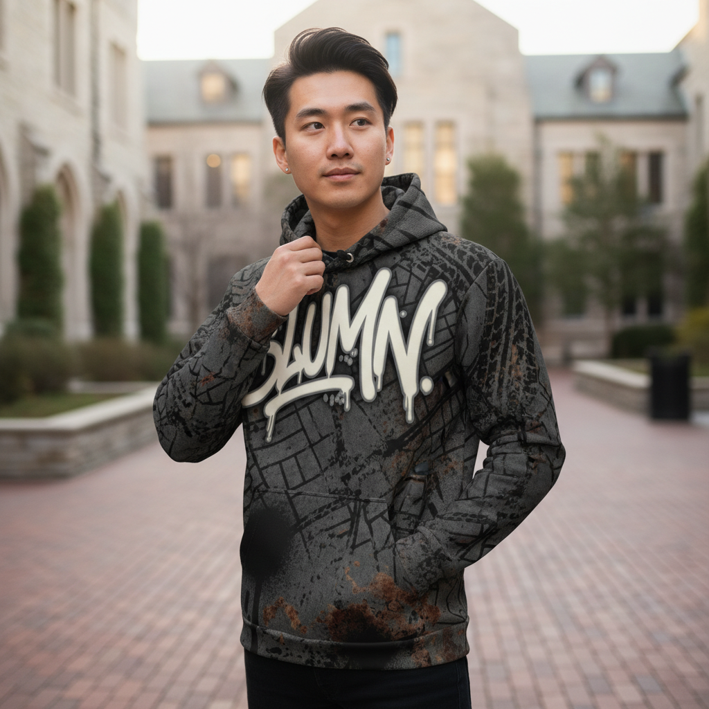 SLUMn AOP 1 Premium Cotton Hoodie