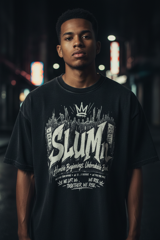 SLUMn 'Humble Beginnings. Unbreakable Bond.' Community Tee